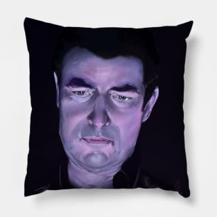 Claes Bang Dracula (lilac) Pillow