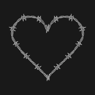 Barbed Wire Heart T-Shirt