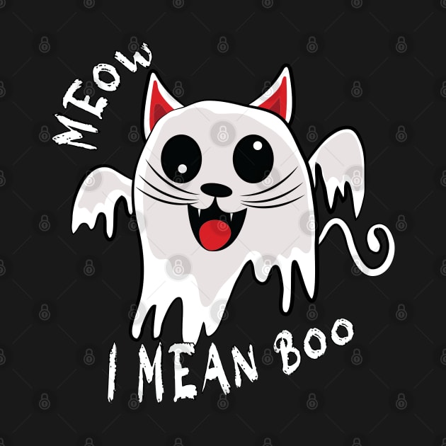 Meow I Mean Boo by ArticArtac