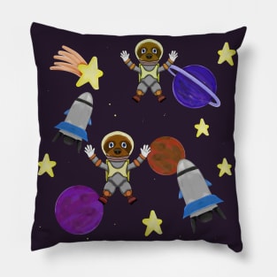 Cosmos sloths pattern Pillow