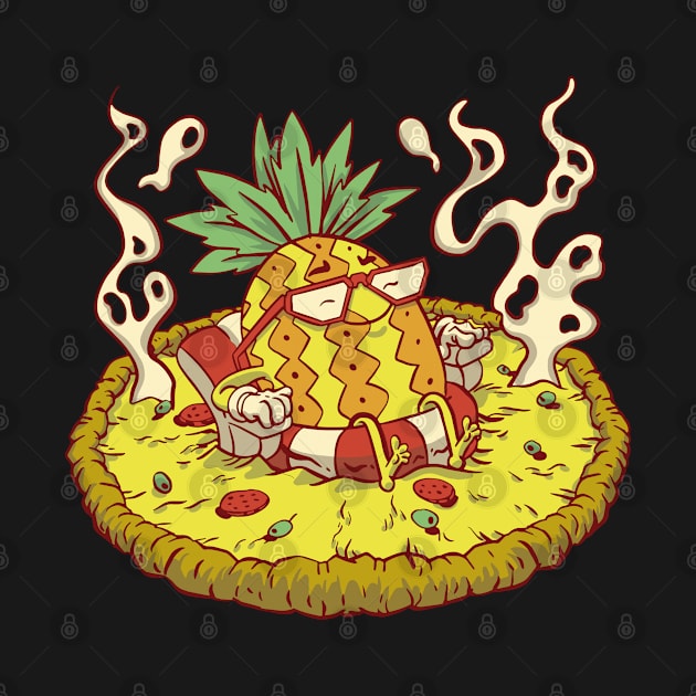 Pizza Pineapple by petit-creativ