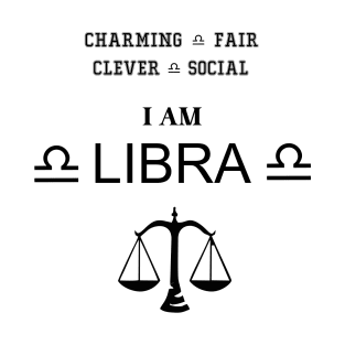 Libra horoscope 01 T-Shirt