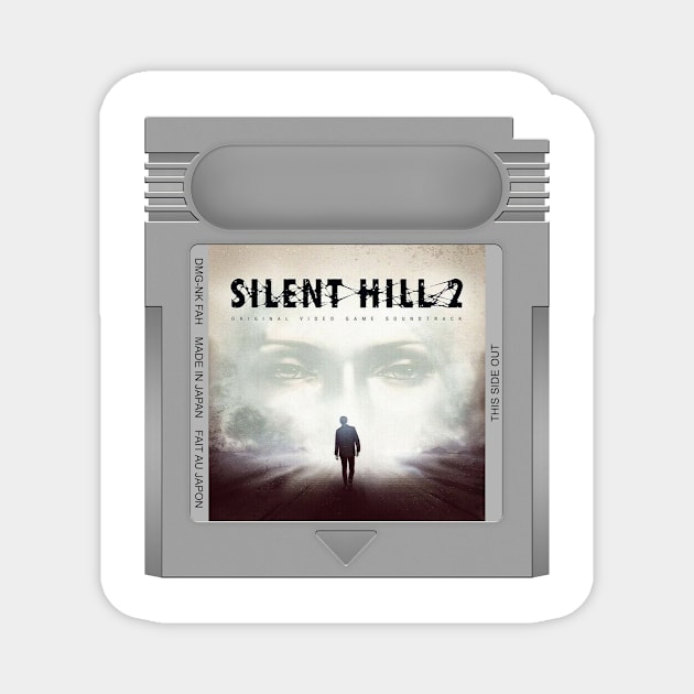 Silent Hill 2 Game Cartridge Magnet by PopCarts