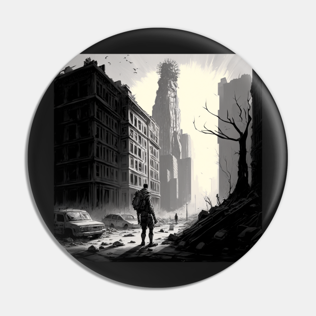 Post apocalyptic Design The last of us style - Post Apocalyptic - Pin