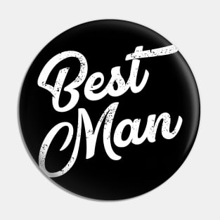 Best Man Pin