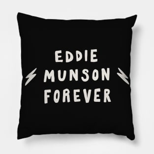 Eddie Munson Forever Pillow