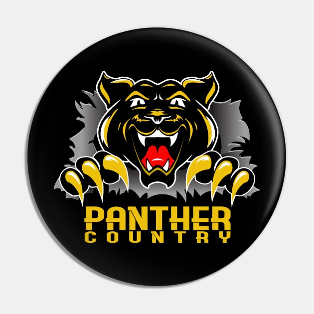 PANTHER COUNTRY Pin by Illustratorator