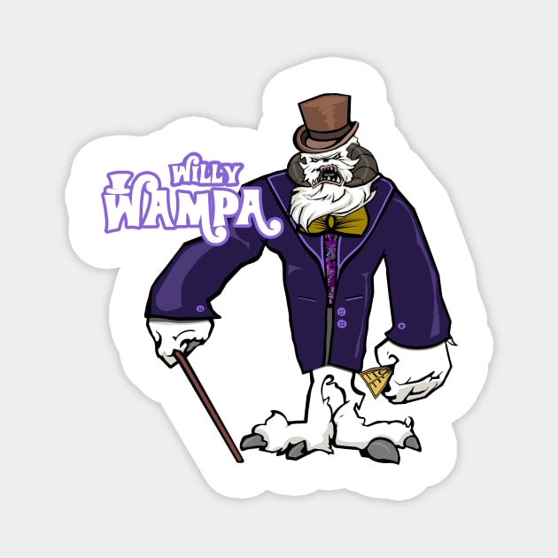 Willy Wampa Magnet by scottsherwood