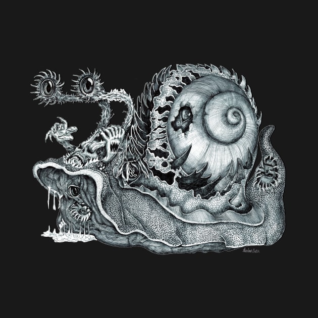 SNAIL DEMON by DeclanTIGERIllustration