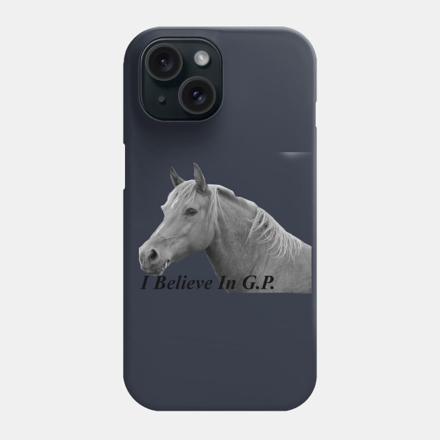 Ghost Pony Phone Case by hammolaw