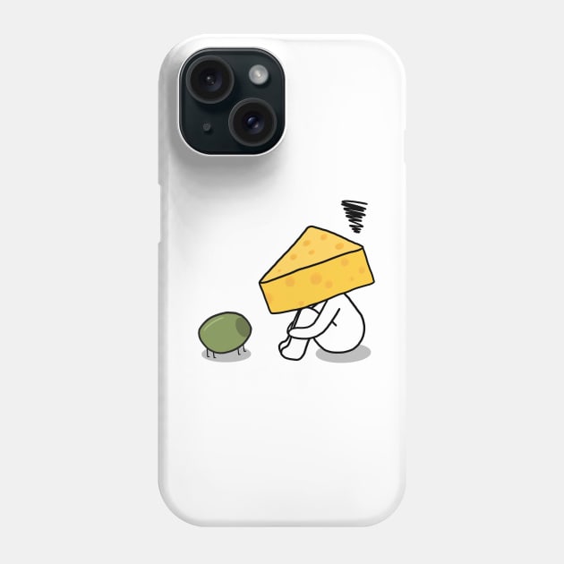 Cheese and Olive Phone Case by Marinaaa010