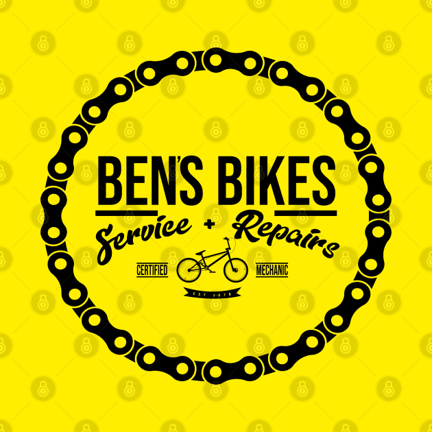 BMX Ben's Bike Shop by Hucker Apparel