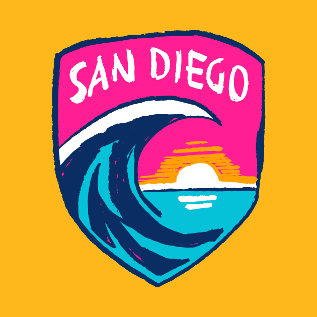 San Diego Waveeee FC 04 by Very Simple Graph