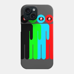 small men cyclopes multicolor Phone Case