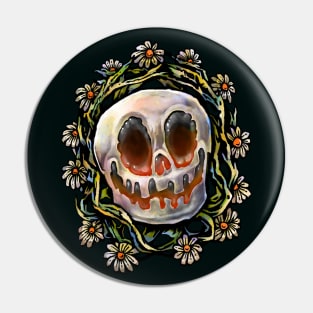 Skullflower Pin