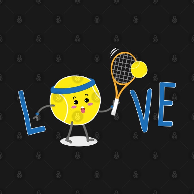 Love TENNIS by Rocadisseny