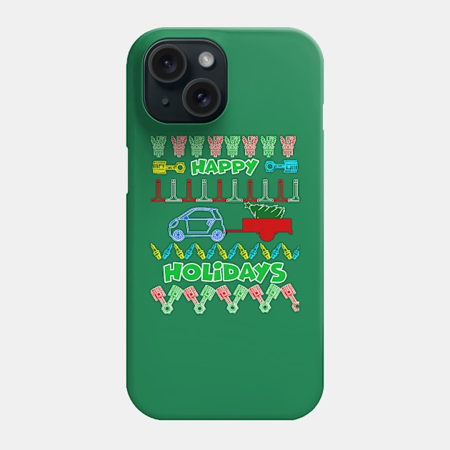 Merry chrismas, car guy, car enthusiast merry chrismas (smart4two) Phone Case by CarEnthusast