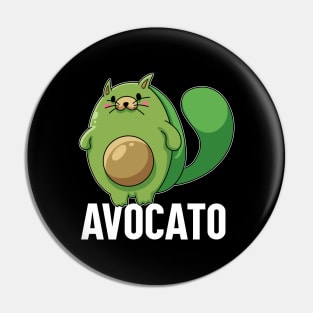 Funny Avocato Vegan Cat Avocado Tee Avogato Fresh Avocado Pin