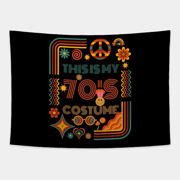 THIS IS MY 70'S COSTUME Tapestry by Myartstor 