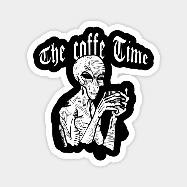 THE COFFE TIME Magnet by Diyutaka