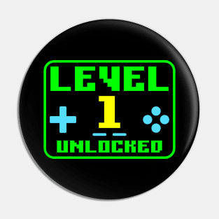 Level 1 Unlocked Pin