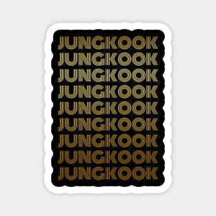 Jungkook - BTS Jeon Jung Kook - Bulletproof Boy Scouts Magnet