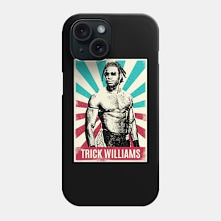 Vintage Retro Trick Williams Wrestling Phone Case