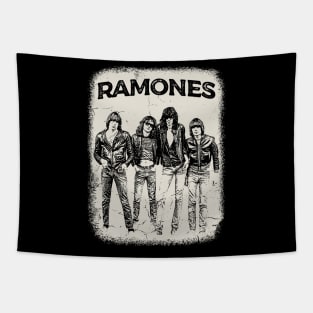 Vintage Distressed Ramones Tapestry