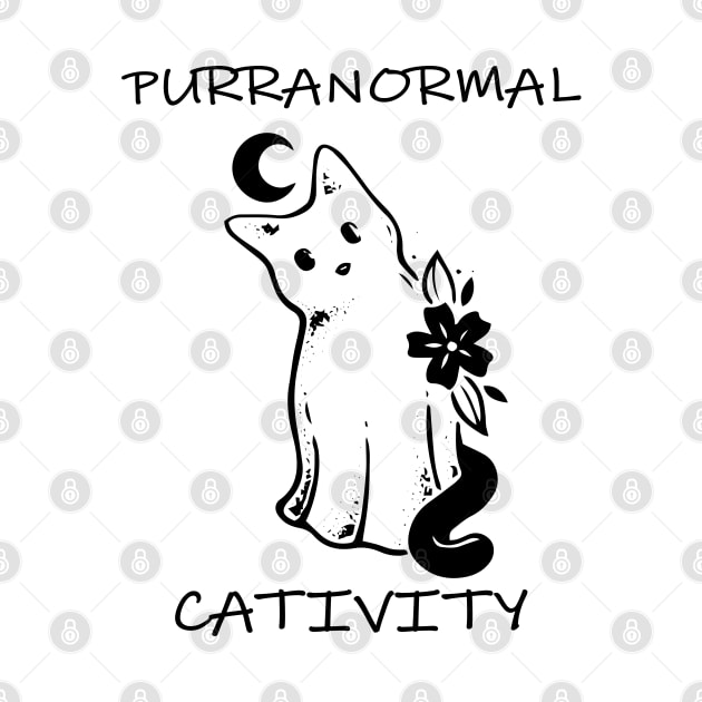 purranormal cativity halloween cat by lazykitty