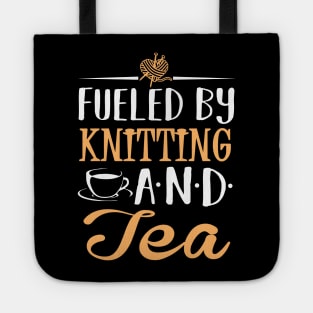 Fueled by Knitting and Tea Tote