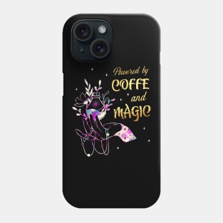 Coffee And Magic Wiccan Goth Witch Phone Case