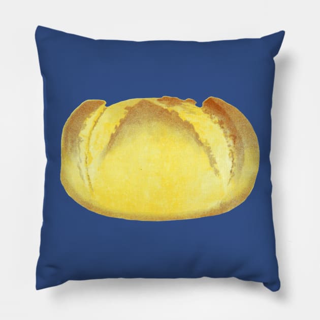 Bread Winner Daily Bread Bread Art Bread Loaf Pillow by TV Dinners