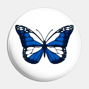 Scottish Flag Butterfly Pin