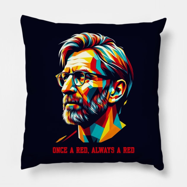 Once a red always a red Pillow by BAJAJU