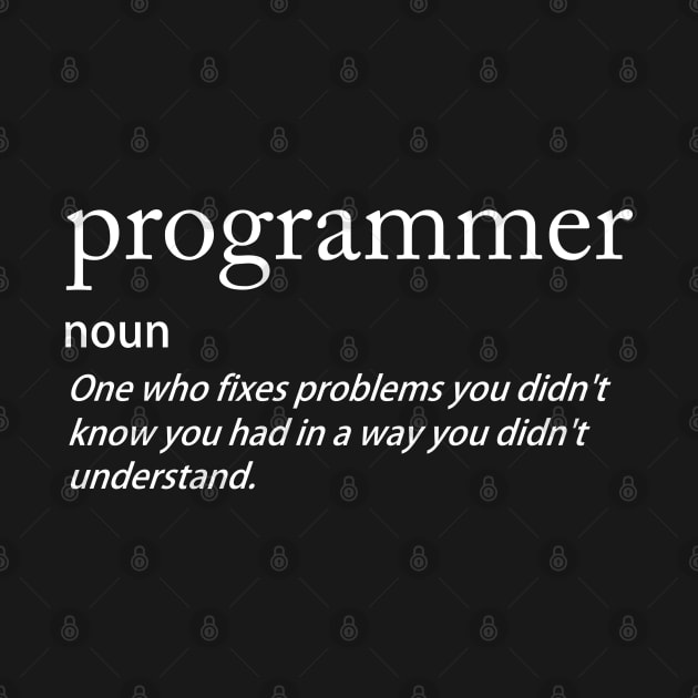 Programmer Funny by Issho Ni