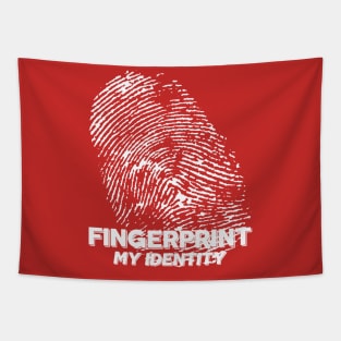 Fingerprint My Identity Tapestry