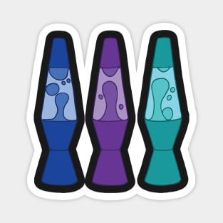 Lava Lamp Cool Colorful 90s Magnet