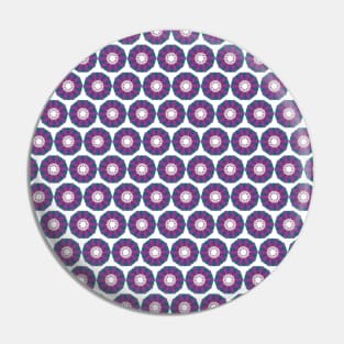 Fantastic Purple Pattern Pin