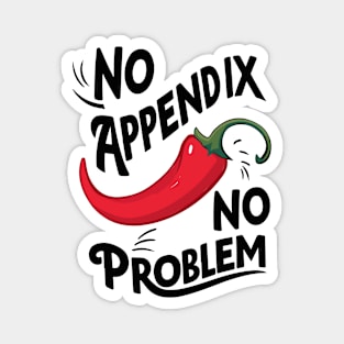 Carlos Sainz 55 - No appendix, no problem, chili, Formula 1, Magnet