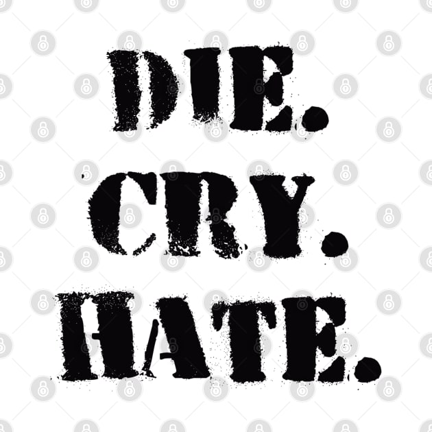 Die. Cry. Hate. by Niemand