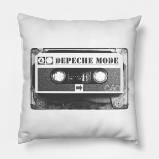 Depeche Mode - Depeche Mode Old Cassette Pencil Style Pillow