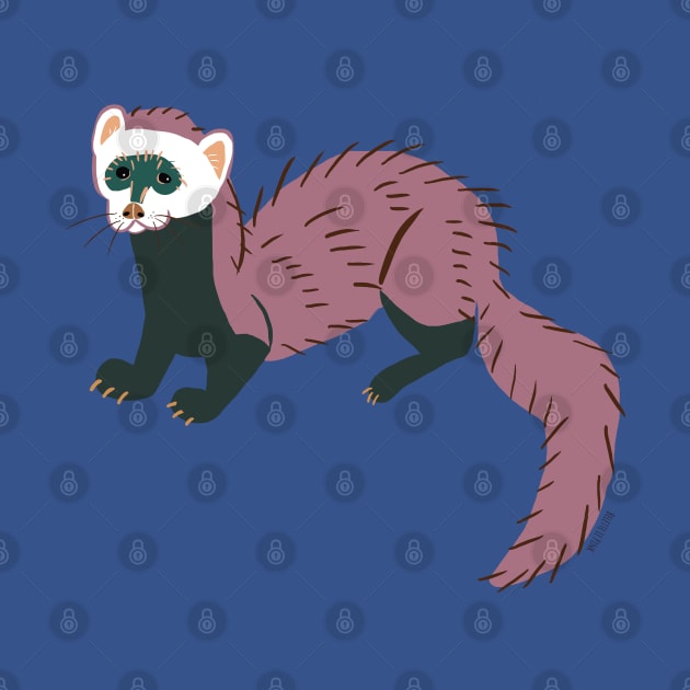 Pink Ferret by belettelepink