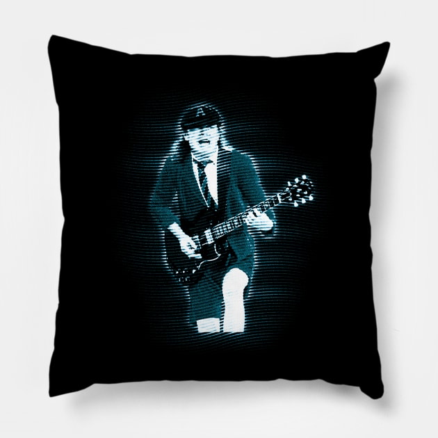 Classic Retro Young Funny Gifts Men Pillow by WillyPierrot