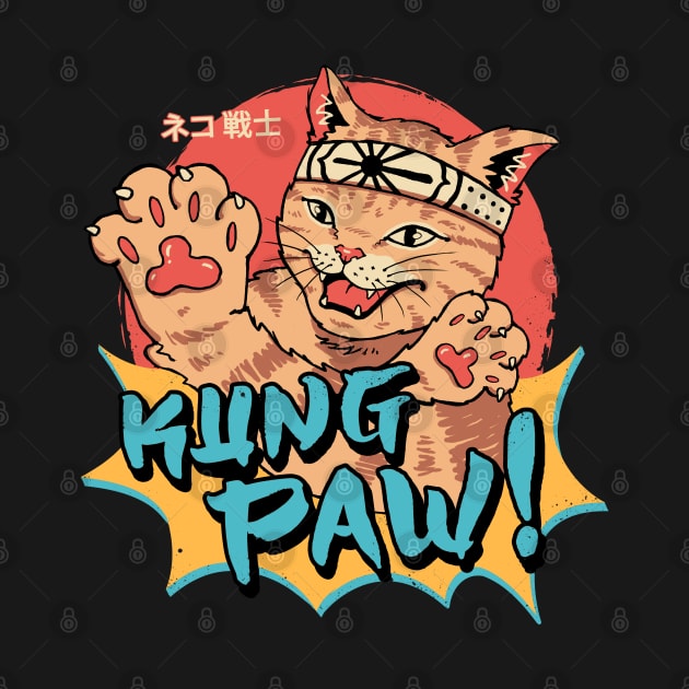 Kung Paw! by Vincent Trinidad Art