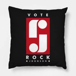 Vote Rock Johnson - JohnsonHanks2020 Pillow