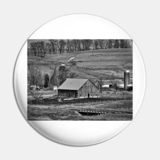 Barn In The Valley Pin