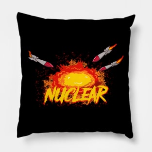 nuclear explosion Pillow