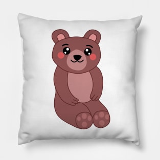 Cute Kawaii Teddy Bear Pillow