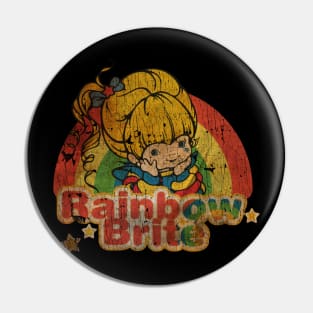 Rainbow Brite AND FRIEND texture Pin