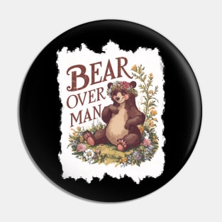 i choose the bear Pin